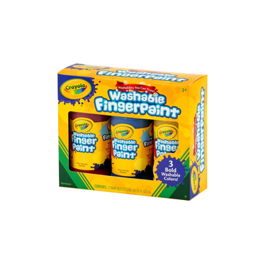 Crayola® 3ct Washable Fingerpaints